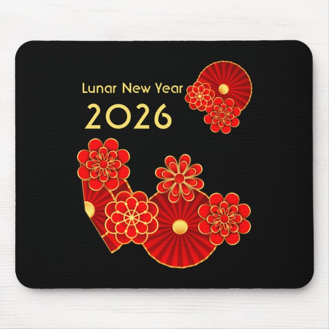 Chinese New Year  Mouse Pad (Front)