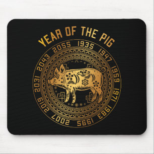 Chinese New Year Of G Chinese Zodiac Year 2031  Mouse Pad