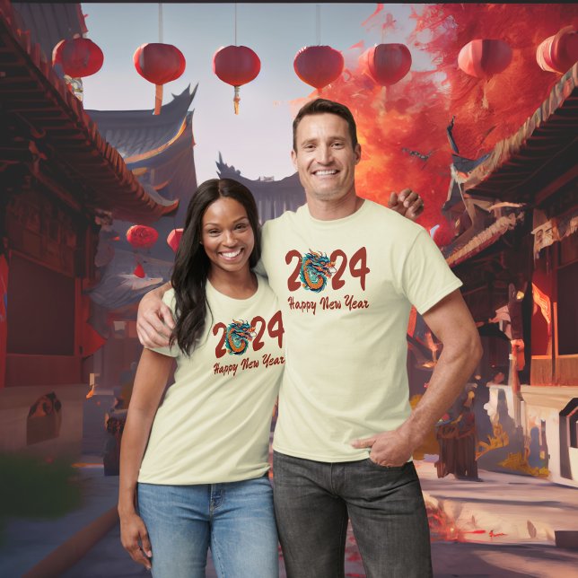 Chinese New Year of the Dragon Chinese Zodiac Gift T-Shirt (Creator Uploaded)