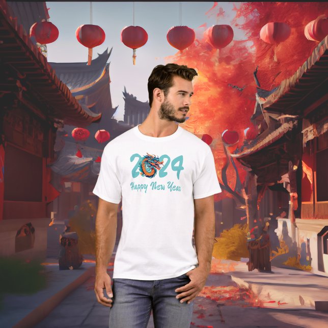 Chinese New Year of the Dragon Chinese Zodiac Gift T-Shirt (Creator Uploaded)