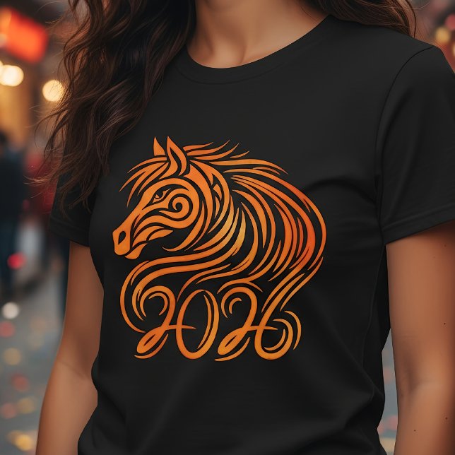 Chinese New year of the Fire Horse 2026 T-Shirt (Creator Uploaded)