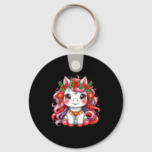 Chinese New Year Of The Horse 2026 Lunar New Year Key Ring