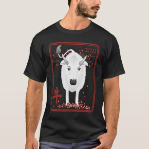 Chinese New Year of the Ox 2021 2022 The White Met T-Shirt
