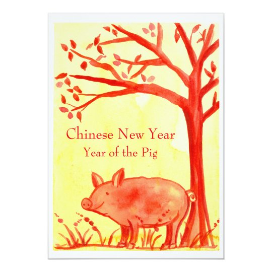 new year pig qualities new year of the pig 13 cm x 18 cm new year pig qualities new year of the pig 13 cm x 18 cm