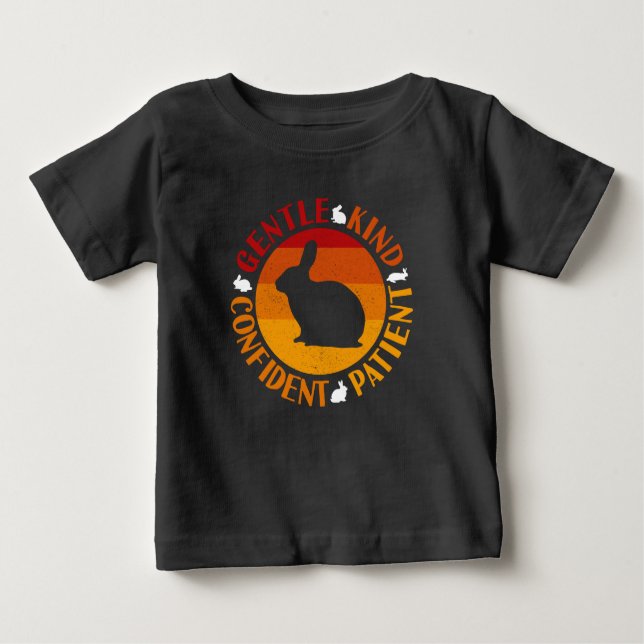 Chinese New Year of the Rabbit Traits Baby T-Shirt (Front)