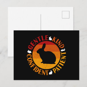 Chinese New Year of the Rabbit Traits Postcard