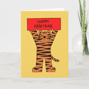 Chinese New Year of the Tiger Card