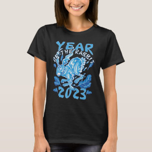 Chinese New Year of the Water Rabbit 2023 Zodiac H T-Shirt