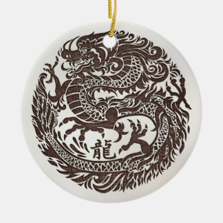 Chinese New year of the Wooden Dragon 2024 Ceramic Tree Decoration