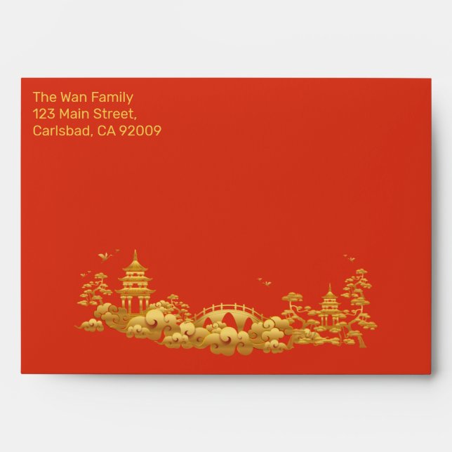 Chinese New Year of tiger Red Envelope (Front)
