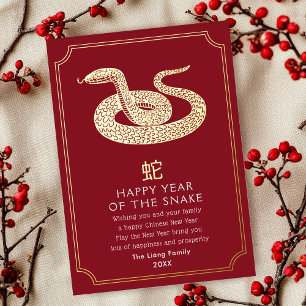 Chinese New Year Snake