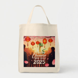 Chinese New year Snake Tote Bag