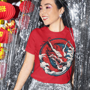 Chinese New Year Year Dragon Zodiac Sign T-Shirt