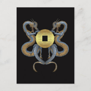 Chinese New Year - Year Of The Dragon Holiday Postcard
