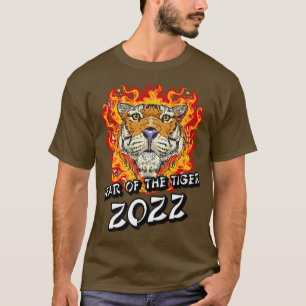 Chinese New Years 2022 Year of The Tiger Zodiac Lu T-Shirt