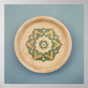 Chinese offering dish poster