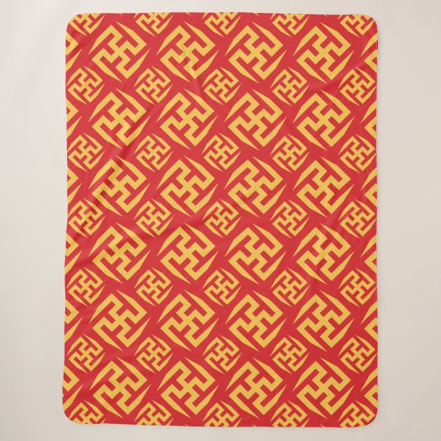 Chinese Oriental Sherpa Blanket (Front)