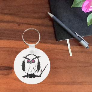 Chinese Owl Key Ring