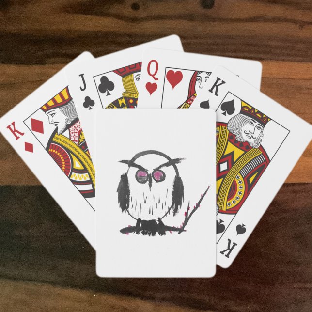 Chinese Owl Playing Cards (Creator Uploaded)