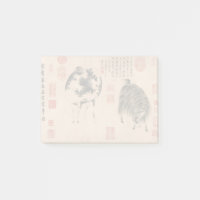 Chinese Painting Ram Goat Lunar Year Zodiac PiN2