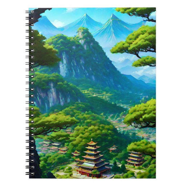 Chinese Palace Valley  Notebook (Front)