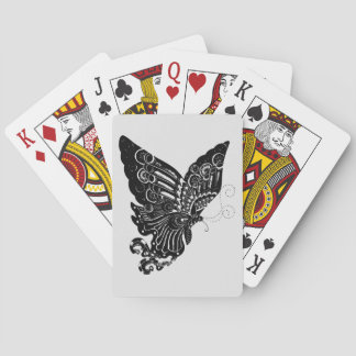 Chinese Paper-Cut Butterfly Design Playing Cards