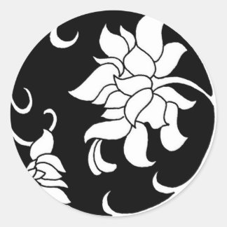 Chinese Peony Flower - Sticker