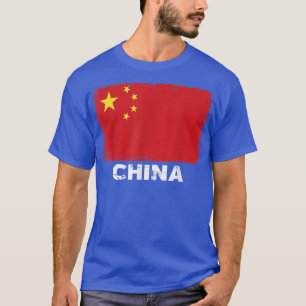 Chinese people Vintage China Flag T-Shirt