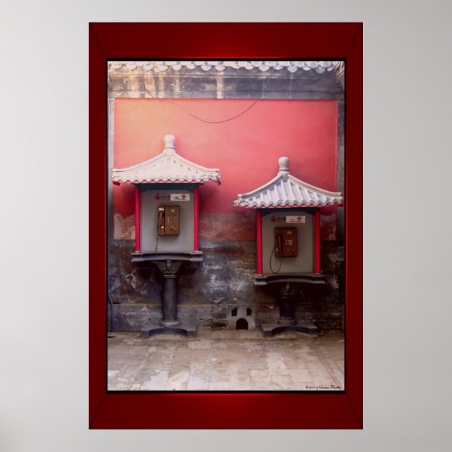 Chinese Phone Booth Print (Front)