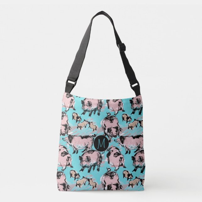 Chinese Pig Year 2019 Original Monogram Body bag (Front)