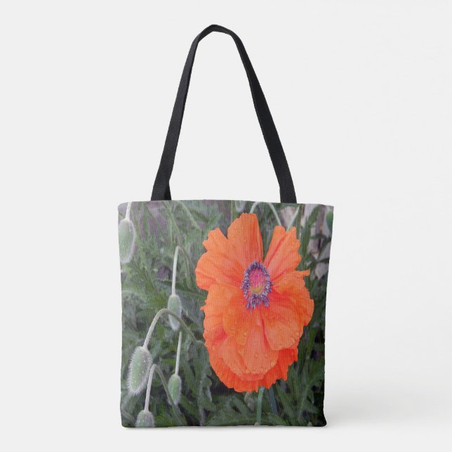 Chinese Poppy.... Tote Bag (Back)