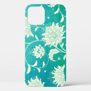 Chinese Porcelain Floral Watercolor iPhone 12 Case