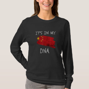 Chinese Pride It's In My DNA China Flag Men Women T-Shirt