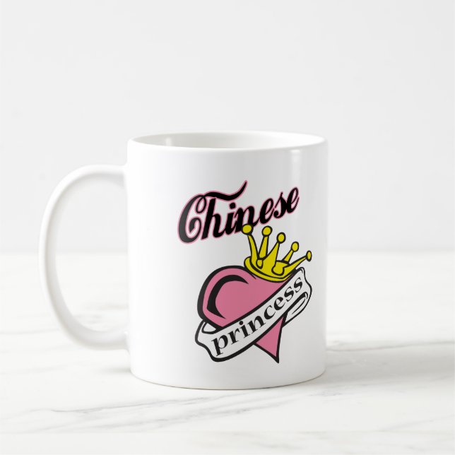 Chinese Princess Coffee Mug (Left)