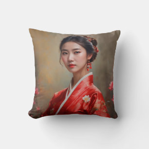 Chinese Princess Portrait Cushion