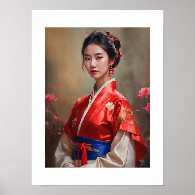 Chinese Princess Portrait Poster (Front)