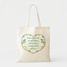 Chinese Proverb Tote Bag
