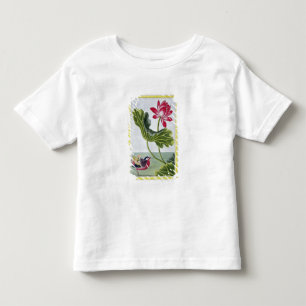 Chinese Red Water Lily, Volume I, plate 82, from ' Toddler T-Shirt