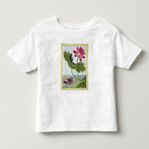 Chinese Red Water Lily, Volume I, plate 82, from ' Toddler T-Shirt