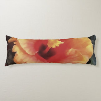 Chinese Rose Flower Artistic Floral Bloom Body Cushion