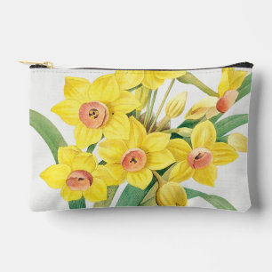 Chinese Sacred Lily, Pierre-Joseph Redouté, Accessory Pouch