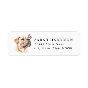 Chinese Shar Pei Address Labels