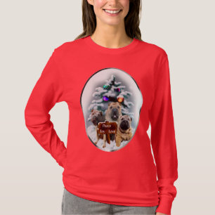 Chinese Shar-Pei Christmas Gifts T-Shirt