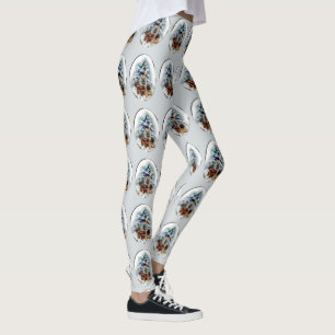 Chinese Shar-Pei Christmas Leggings