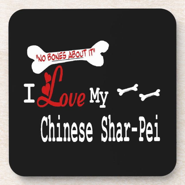 Chinese Shar-Pei Coaster (Front)