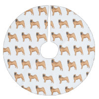 Chinese Shar-Pei dog cartoon illustration