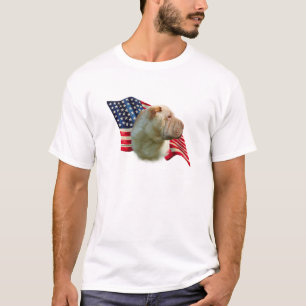 Chinese Shar-Pei Flag T-Shirt