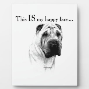 Chinese Shar Pei Happy Face Plaque