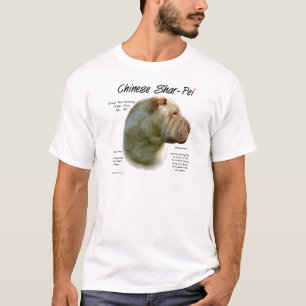 Chinese Shar Pei History; chinese shar-pei T-Shirt
