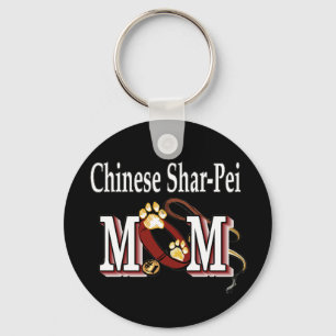 Chinese Shar-pei Mum Gifts Key Ring